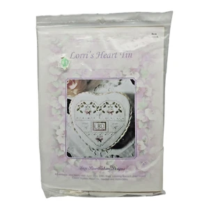 Lorris Heart Tin Birmingham Counted Cross Stitch Kit NEW Sealed 366K - Picture 1 of 10