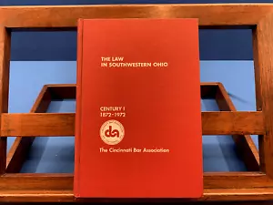 Das Gesetz im Südwesten Ohios, 1. Jahrhundert 1872-1972 - zusammengestellt von F.G. Davis, 1972 - Bild 1 von 8