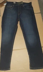 Urban Star Men's Jeans 38x32 Jeans Denim Dark Wash Blue Casual New NEW w TAGS - Picture 1 of 9
