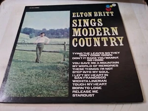 Elton Britt Sings Modern Country NM Original Certron CS-7010 LP Record 1970 - Picture 1 of 4