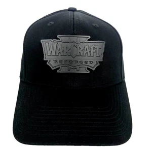 Sombrero Negro Oficial Blizzard World of Warcraft 3 Reforged Dad Ajustable Limitado - Imagen 1 de 6
