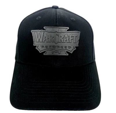 Sombrero Negro Oficial Blizzard World of Warcraft 3 Reforged Dad Ajustable Limitado Foto 1 de 4