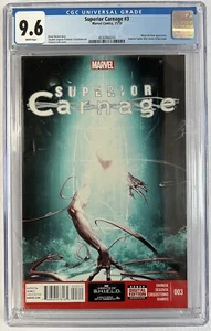 Superior Carnage #3 Marvel Comics 11/13 Wizard & Klaw Appearance Graded 9.6 CGC - Picture 1 of 12