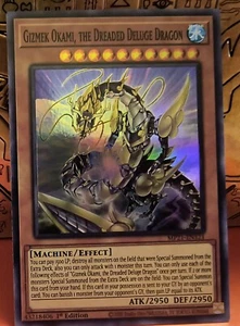 Yugioh! Gizmek Okami, the Dreaded Deluge Dragon - MP21-EN121 - Super Rare - 1st - Picture 1 of 4