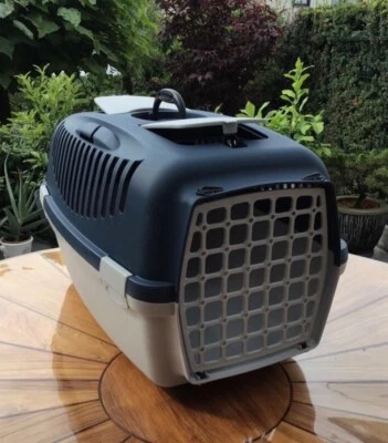 Hunde-Katzentransportbox für kleine und mittelgroße Hunde/Katzen - Bild 1 von 4