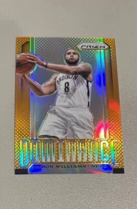 2013-14 Panini Prizm Dominance Prizms Inserto Naranja #15 Deron Williams #d 41/60 - Imagen 1 de 2