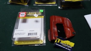 TAGUA Brown LEATHER 4 in 1 OWB IWB SOB HOLSTER - springfield xd 40/9 - Picture 1 of 4