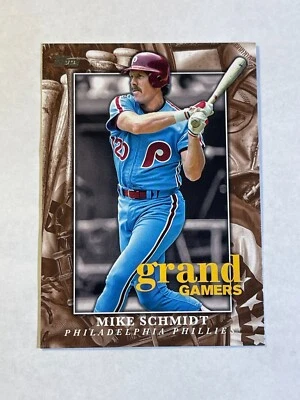 2024 Topps Series 1 - Grand Gamers #GOG-5 Mike Schmidt - Image 1 of 2