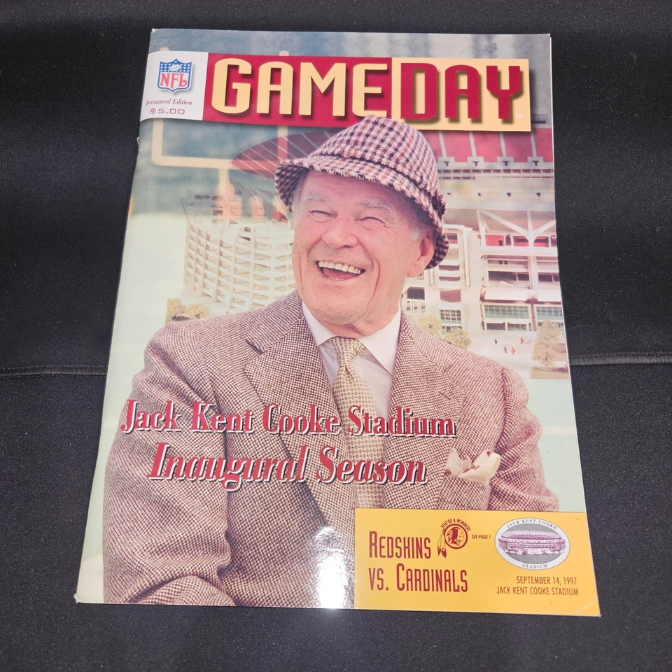 NFL Game Day Inaugural Edition - Redskins VS. Cardinals September 14, 1997 - Image 1 of 2