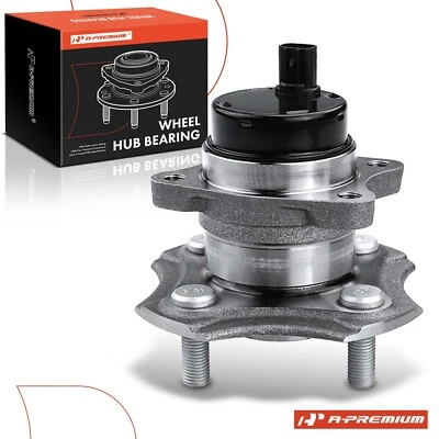 Conjunto de buje de rueda y cojinete trasero A-Premium para Toyota Echo Scion XA XB 2004-2006 Foto 1 de 4