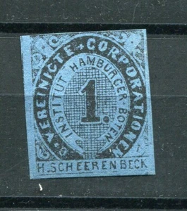 Germany Private Post (privatpostmarken) Hamburg. 1862. Boten-Marken Mint. 10241 - Picture 1 of 2