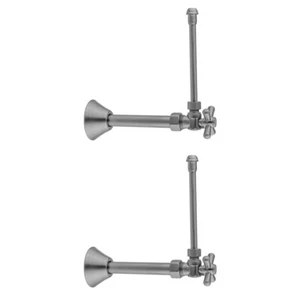 Kit completo de suministro de grifo Jaclo 621-62CT-PN 5/8"" O.D. Compresión x 3/8"" O.D. - Imagen 1 de 5