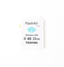 TOSHIBA FlashAir W-02 32GB SDHC Classe 10 Wireless LAN Memory Card