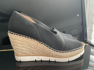 Gentle Souls by Kenneth Cole Damen schwarze Wedges 9,0 Eylssa A-Linie - Bild 1 von 7