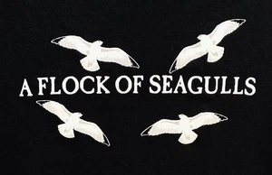 T-Shirt XL A Flock Of Seagulls "I Ran (So Far Way)" Song Lyrics T-Shirt - Picture 1 of 4