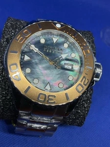 Reloj Pulsera Hombre Invicta Grand Diver 300M C/R Sil/Negro Madre Pera Mod 48462” - Imagen 1 de 14