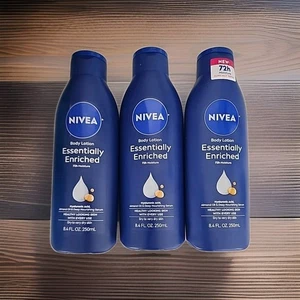 NIVEA angereicherte Körperlotion tief pflegendes Serum & Mandelöl, 8,4 Unzen, 3er Pack - Bild 1 von 1