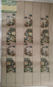 Bucilla Decorator Needlepoint Pre Worked Wonder Weave Wool Garden 15x23 21388/3 - Picture 1 of 5