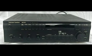 Harman Kardon Hk3600 Receiver Stereo Black (No Remote) Clean! UNTESTED! - Picture 1 of 4