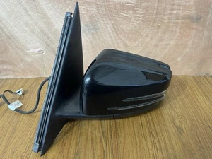 2013 MERCEDES GLK CLASS BLACK DRIVER DOOR MIRROR - Picture 1 of 3