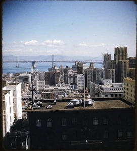 San Francisco Panoramic View - 1958 Stereo Realist 3D Slide #1745 - Picture 1 of 3