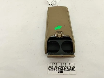 Jaguar XKR XK8 Leather Center Console Armrest With Cup Holder 1997-2006 - Image 1 of 4