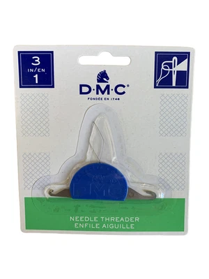 DMC 3-in-1 Needle Threader For Fine, Medium & Heavy Threads/Yarns - Sewing - Image 1 of 3