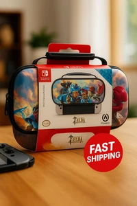 PowerA Zelda Breath of the Wild Nintendo Switch Protective Travel Case NIB - Picture 1 of 4