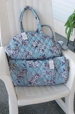 Vera Bradley Ultralight Travel Set Cherry Blossoms NWT - Image 1 of 4