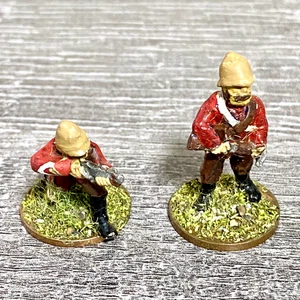 28mm Isandlwana Figuren bemalt Metall unmontiert Miniaturen Zulu Krieg 1879 Spiele #7 - Bild 1 von 4