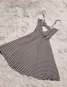 striped bershka dress summer women or girl - Picture 1 of 4