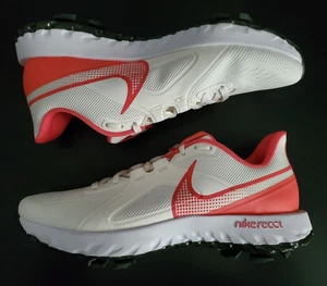 Nike React Infinity Pro White Ember Men's Golf Shoes CT6620 104 Size 8.5 - Picture 1 of 10