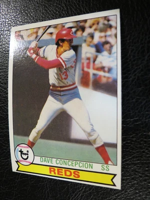 Juego de béisbol 1979 Topps #450 Dave Concepción, Cincinnati Reds, excelente Foto 1 de 3