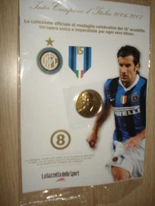 MEDAL N° 8 INTER CHAMPPE D'ITALIA 2006 2007 FIGO - Picture 1 of 1