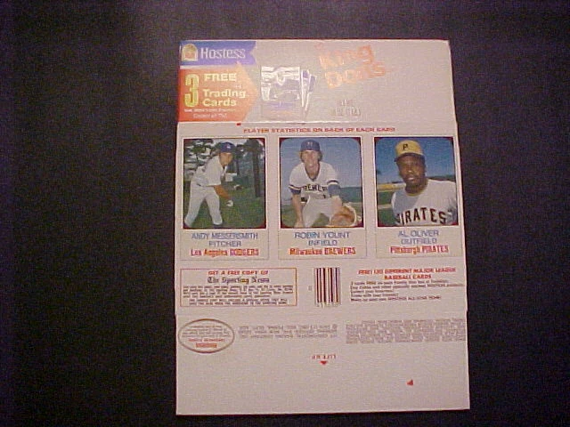1975 HOSTESS B/B FULL BOX 79-80-81 YOUNT (R) MINT - Image 1 of 1