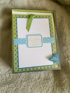 Vera Bradley 12 Invitations Thank You Notes Stationary 12 Brand New - Picture 1 of 2