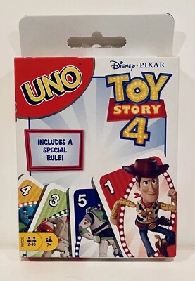 UNO Disney Toy Story 4 Card Game 7+ 2-10 Players - Image 1 of 3