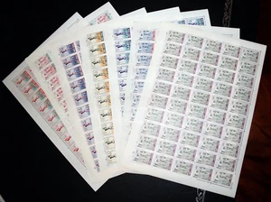 Paraguay 1960, Olympic Games in Rome, Basketball, 7 sheets MNH - Picture 1 of 2