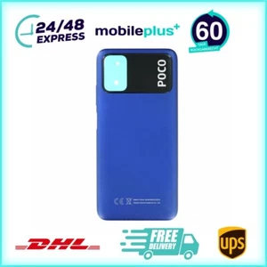 Original für Xiaomi Poco M3 Akkufachdeckel Backcover blau 55050000Q79X - Zdjęcie 1 z 3