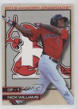2013 Brandt Hickory Crawdads Nick Williams #2