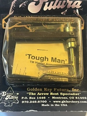 Golden Key Futura Toughman Down V-Down R. Hand Part AR-178 Arrow Rest - Image 1 of 4