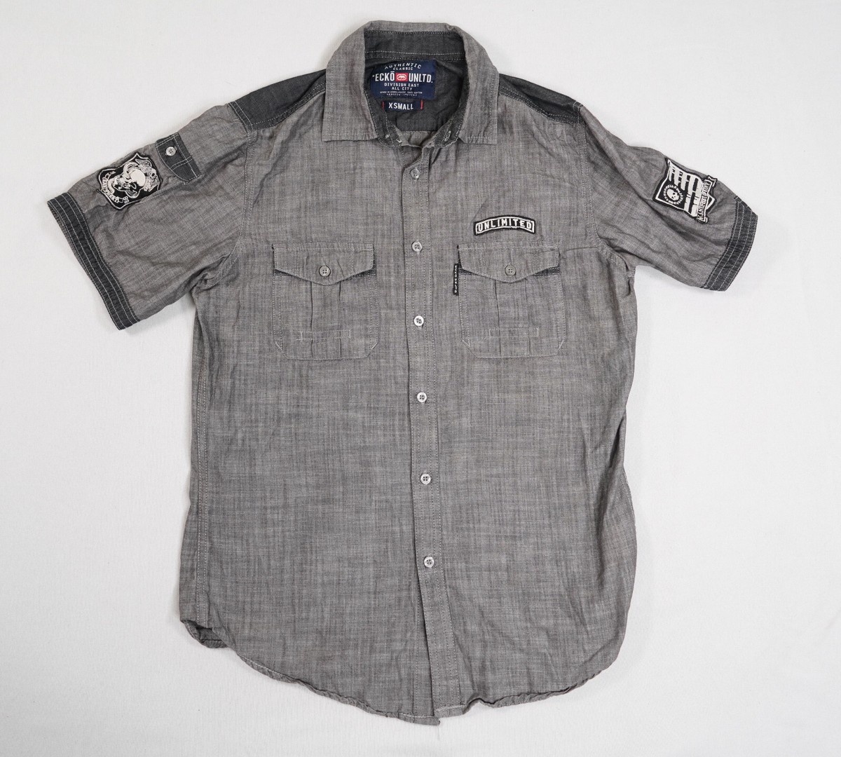 ecko button up shirts