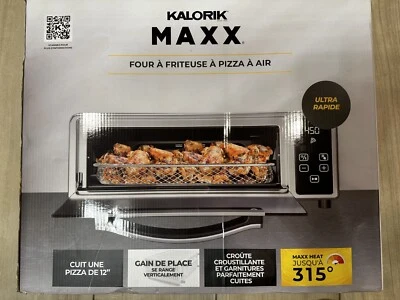 Horno Freidora de Aire para Pizza KALORIK MAXX, Ultra Rápido, Almacenamiento Compacto, Hasta 600F Foto 1 de 4