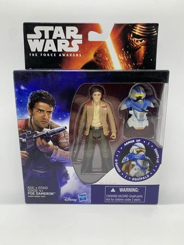 POE DAMERON ARMOR UP Star Wars The Force Awakens Action Figure Hasbro Disney New Cover