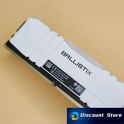 Crucial Ballistix 3600MHz DDR4 RAM Desktop Memory 8GBX1 BL8G36C16U4WL White CL16 - Image 1 of 4