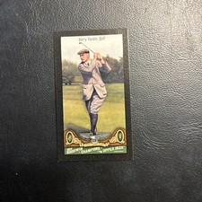 B39 2011 upper deck Goodwin champions mini black￼ #133 Harry Vardon Lady luck￼