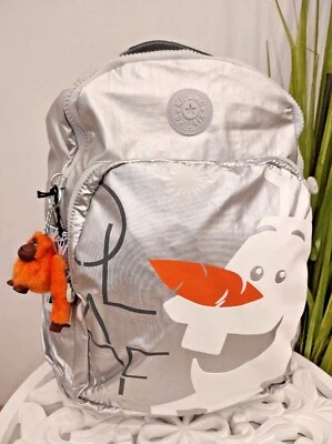 Kipling Rucksack Frozen Olaf silber - Bild 1 von 4