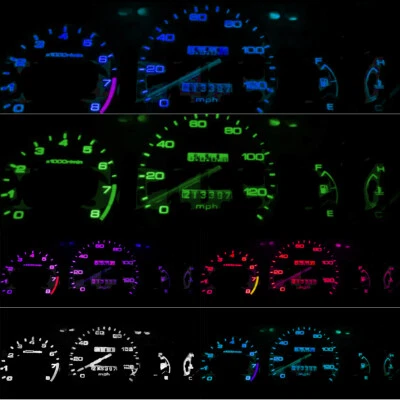 Dash Instrument Cluster Gauges LED LIGHT BULBS KIT w/ Socket For 97-00 Acura EL - Изображение 1 из 4