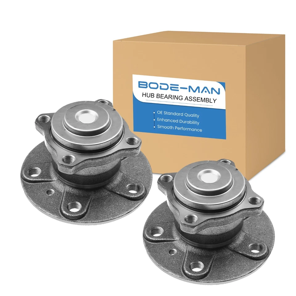 Par de 2 conjuntos de cojinetes de cubo de rueda trasera para Mercedes-Benz CLA250 B250 2006-2020 Foto 1 de 4