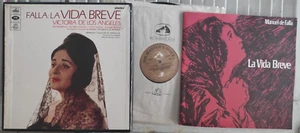 SAN 157-8 Falla - La Vida Breve Los Angeles De Burgos UK 2LP ED1 NM- - Picture 1 of 1